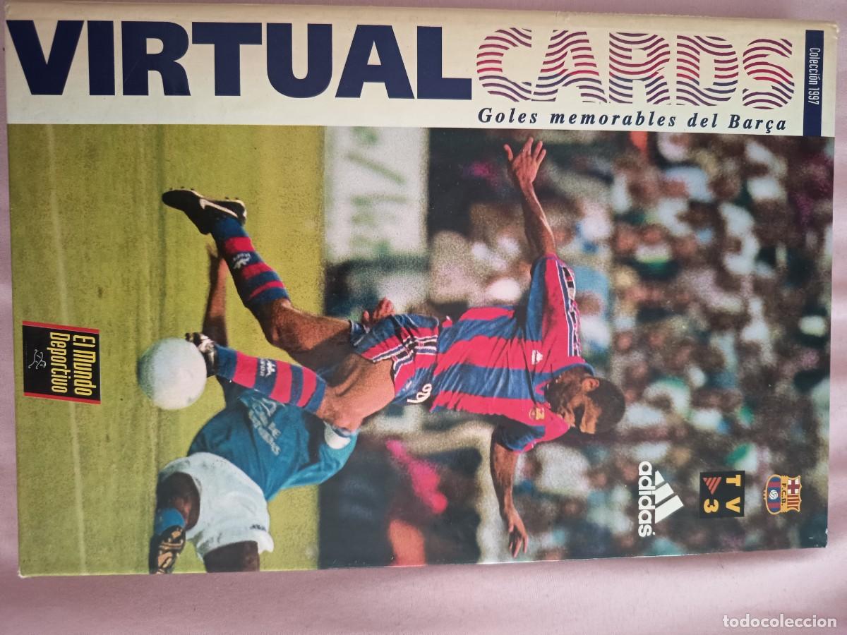 Coleccionismo deportivo: Virtual cards goles memorables del Bar&ccedil;a - Foto 1