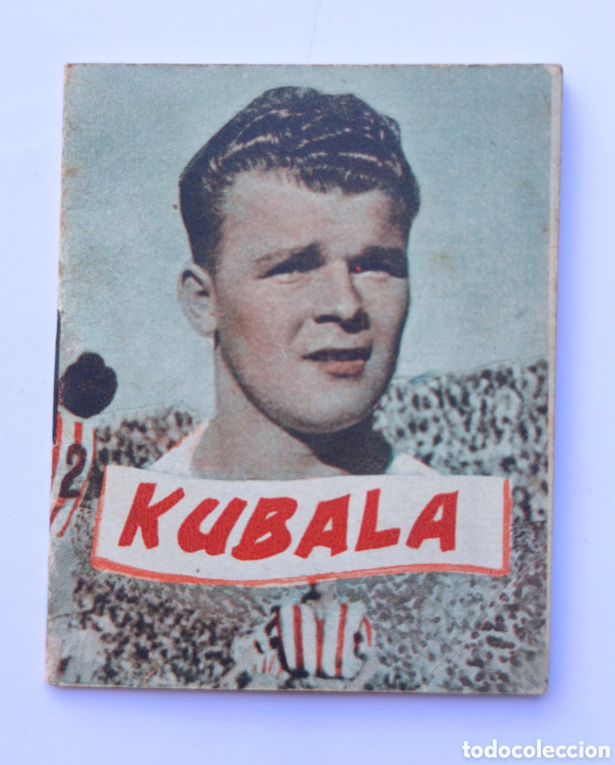 Coleccionismo deportivo: LIBRITO DE FUTBOL DEL JUGADOR &rdquo; KUBALA&rdquo; C F. BARCELONA.