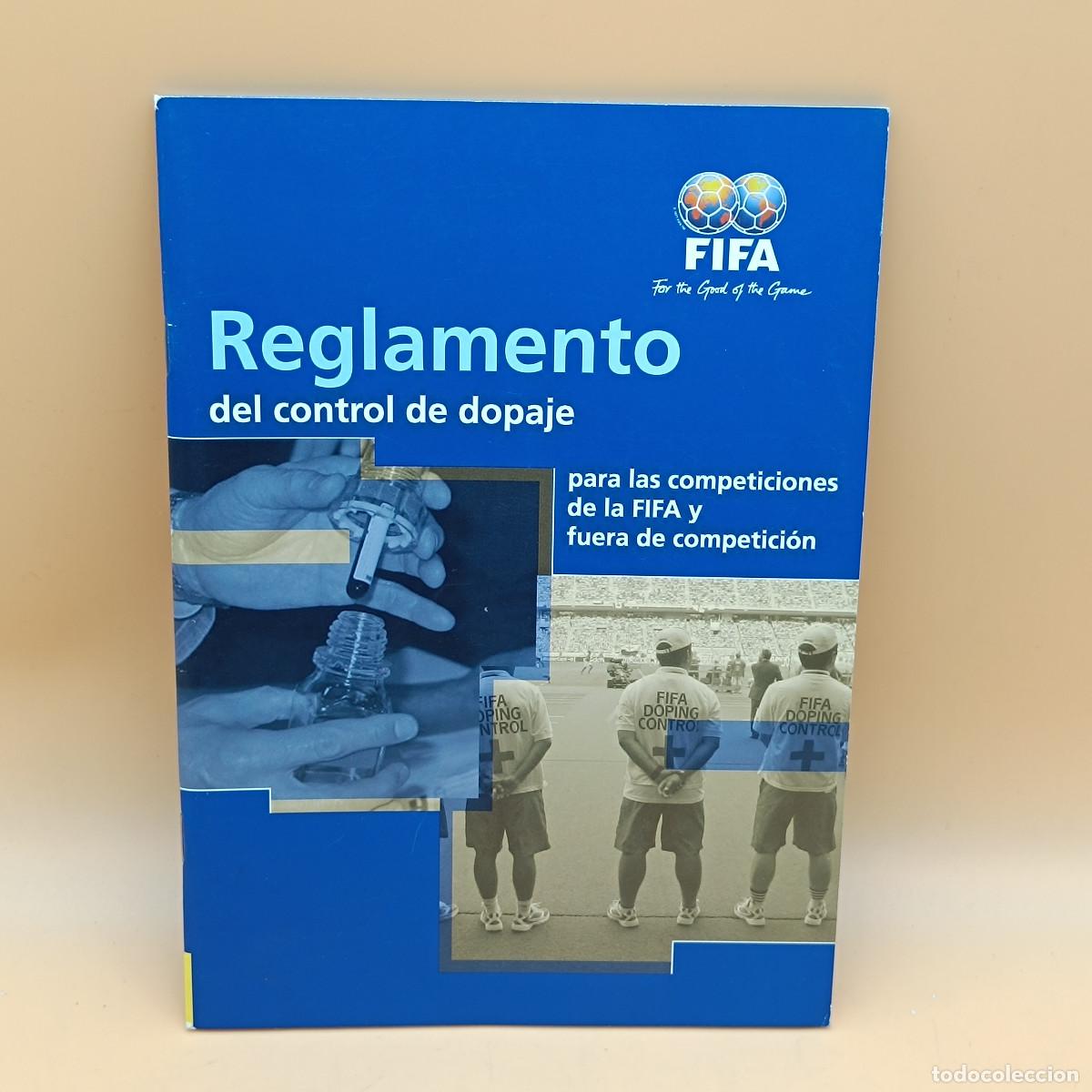 Coleccionismo deportivo: LIBRO FIFA. REGLAMENTO DEL CONTROL DE DOPAJE. MYJ. - Foto 1