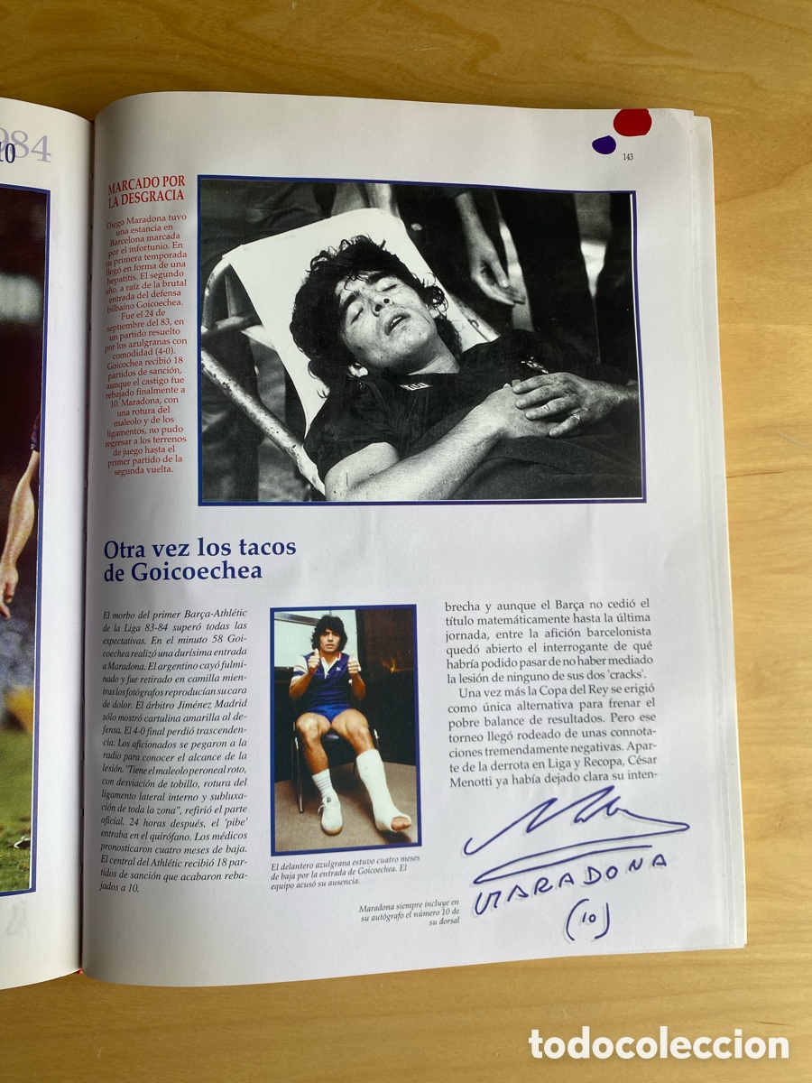 Coleccionismo deportivo: Libro de Oro del Bar&ccedil;a 1899-1995 (completo) - Foto 9