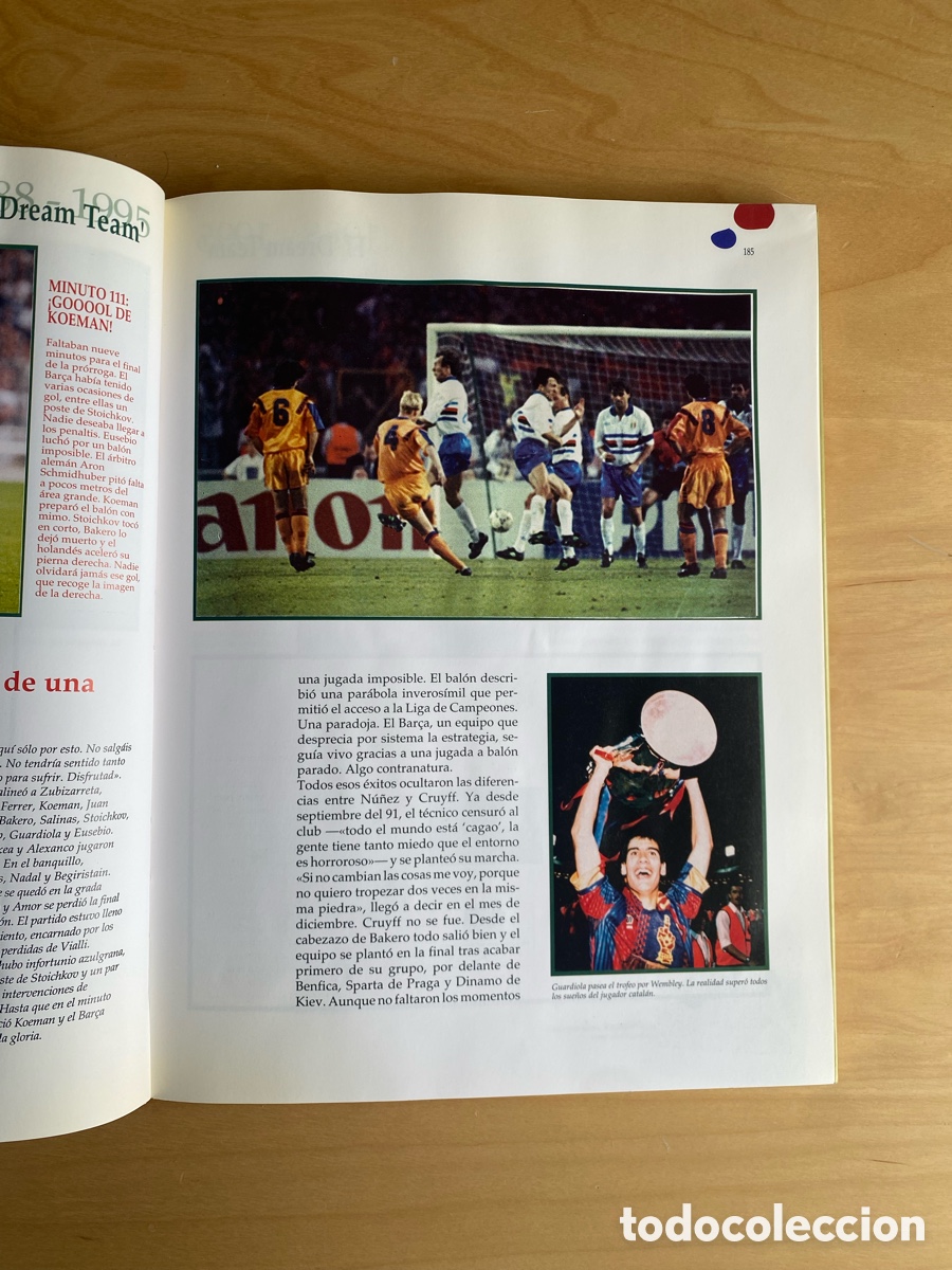 Coleccionismo deportivo: Libro de Oro del Bar&ccedil;a 1899-1995 (completo) - Foto 10