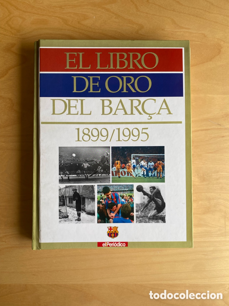 Coleccionismo deportivo: Libro de Oro del Bar&ccedil;a 1899-1995 (completo) - Foto 1