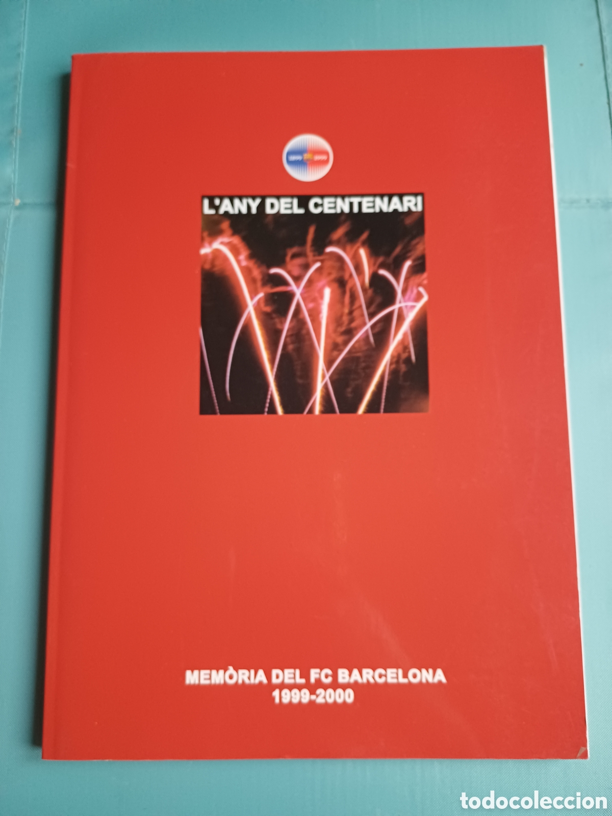 Coleccionismo deportivo: L'any del centenari Mem&ograve;ria Futbol Club Barcelona 1999 2000 Bar&ccedil;a Piqu&eacute; Cesc