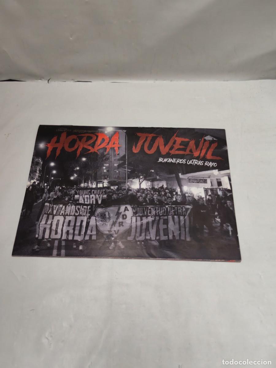 Coleccionismo deportivo: Fanzine XV Aniversario HORDA JUVENIL: Bukaneros Ultra Rayo Vallecano: No. Especial Rayo-Huesca