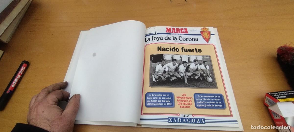 Coleccionismo deportivo: REAL ZARAGOZA LA JOYA DE LA CORONA / / KARA 01 / MARCA - Foto 4