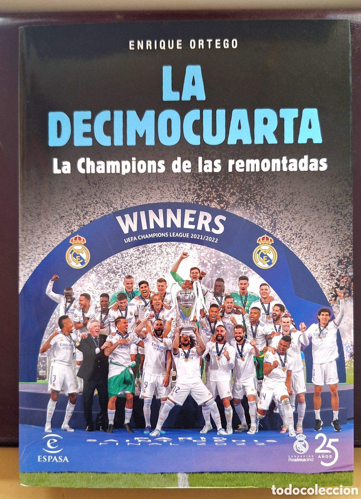 Coleccionismo deportivo: Libro la decimocuarta Real Madrid