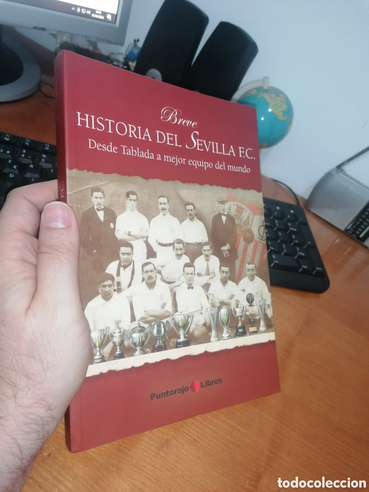 Coleccionismo deportivo: Libro: BREVE HISTORIA DEL SEVILLA F.C. Juan Manuel Castro Prieto