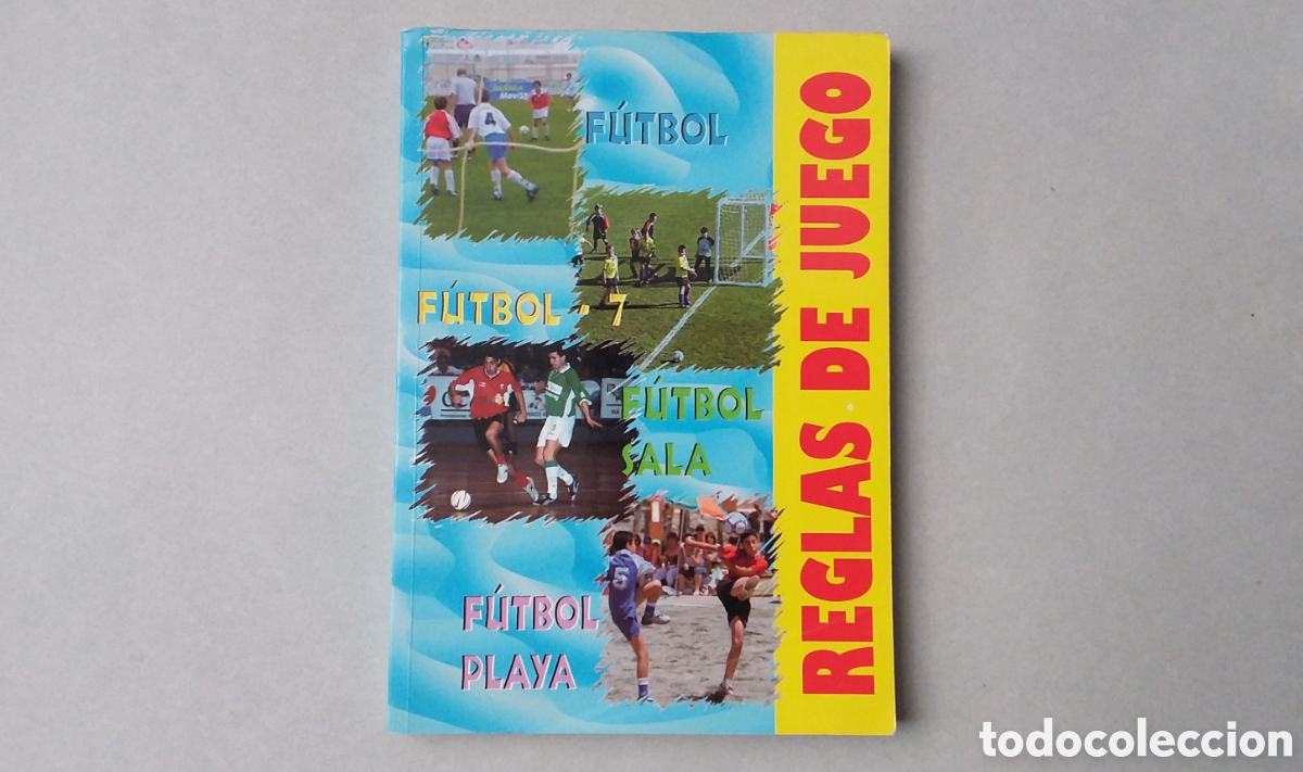 Coleccionismo deportivo: REGLAS DE JUEGO//FUTBOL//7//SALA//PLAYA//FRANCISCO L&Oacute;PEZ//C.E.D.I.F.A.//SEVILLA
