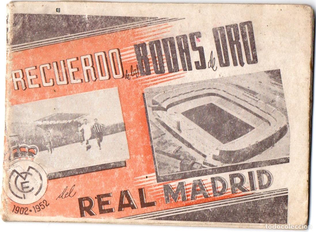 Coleccionismo deportivo: RECUERDO BODAS DE ORO DEL REAL MADRID