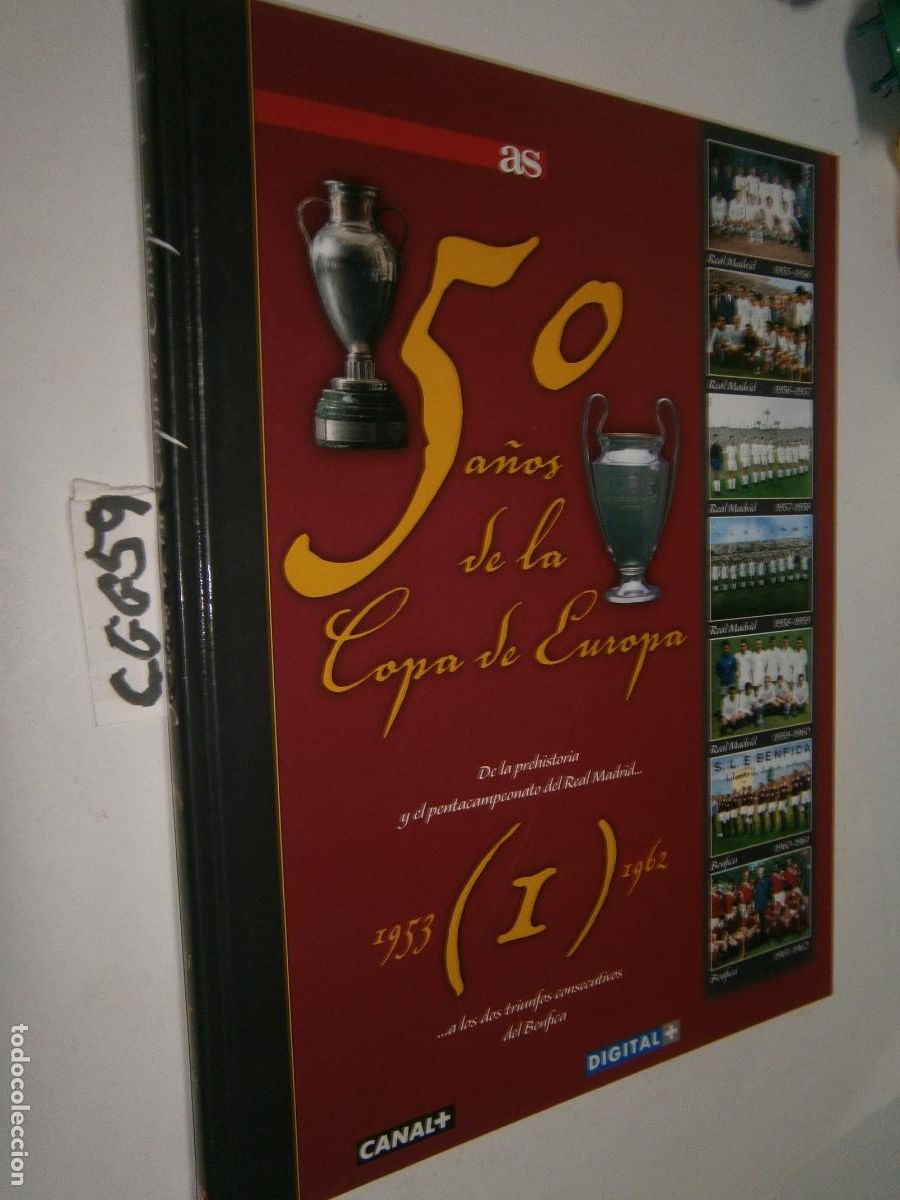 Coleccionismo deportivo: CINCUENTA A&Ntilde;OS DE LA COPA DE EUROPA