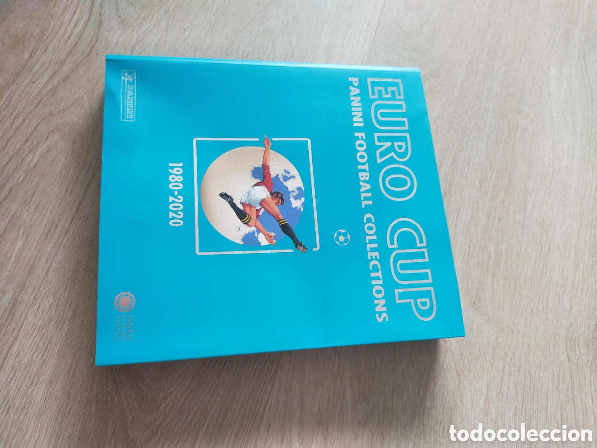 Coleccionismo deportivo: Euro cup Panini football collections 1980 - 2020 libro tapa blanda