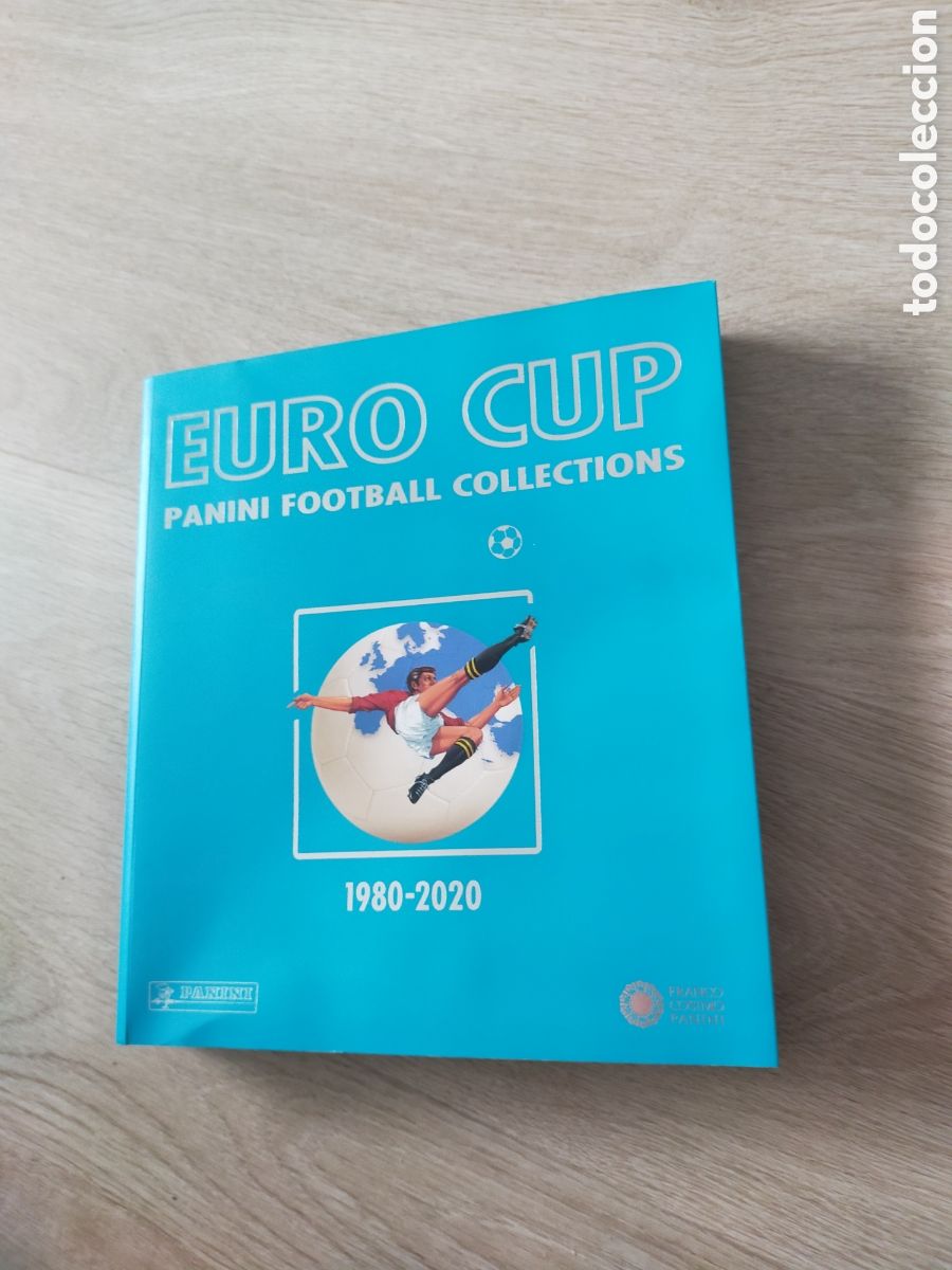 Coleccionismo deportivo: Euro cup Panini football collections 1980 - 2020 libro tapa blanda