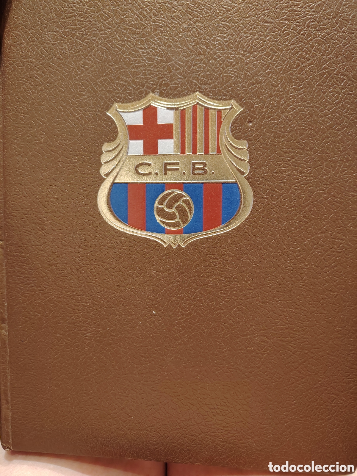 Coleccionismo deportivo: Libro Historia del F&uacute;tbol Club Barcelona a&ntilde;o 1971