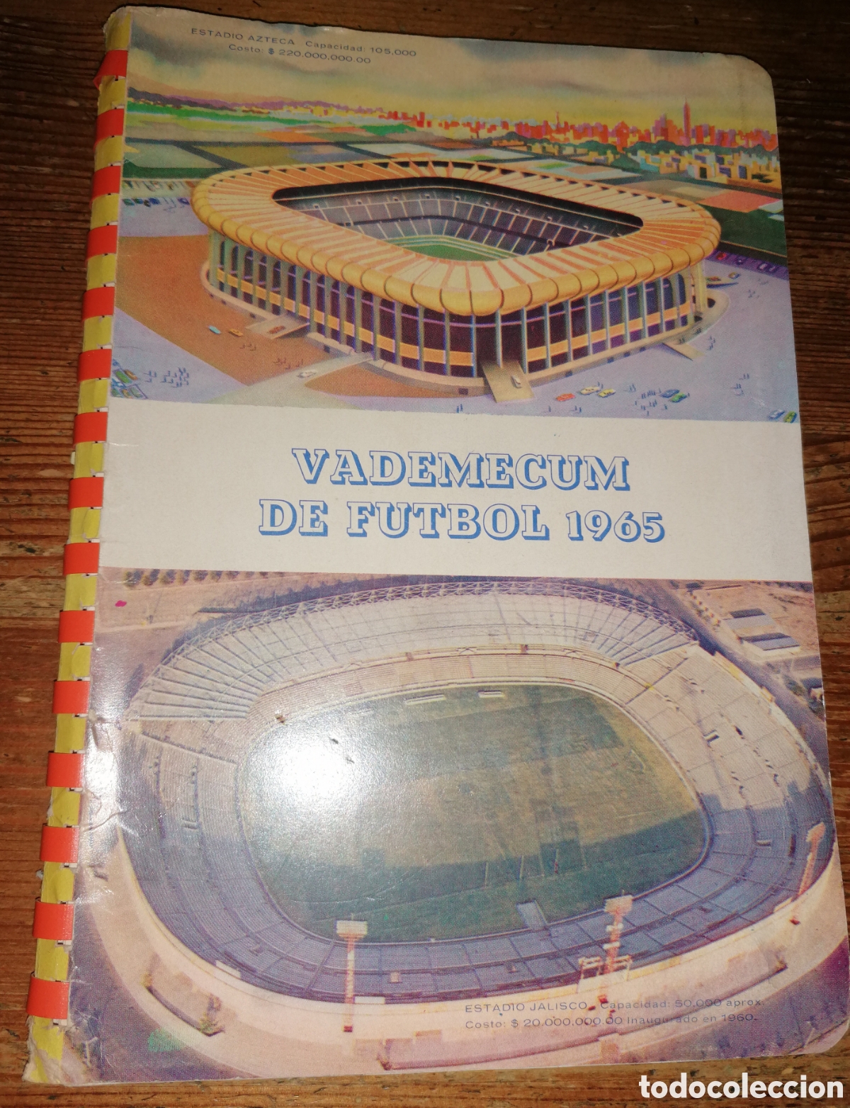 Coleccionismo deportivo: VADEM&Eacute;CUM DE F&Uacute;TBOL - 1965 - Federaci&oacute;n Mexicana de F&uacute;tbol Asociaci&oacute;n