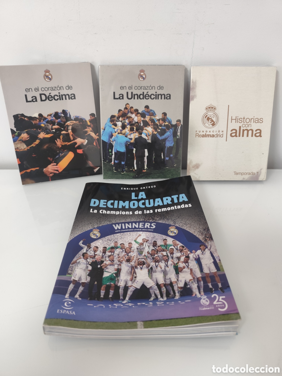 Coleccionismo deportivo: FUTBOL REAL MADRID - LA DECIMOCUARTA. LA CHAMPIONS DE LAS REMONTA- 3 DVD -DECIMA -UNDECIMA -HISTORIA