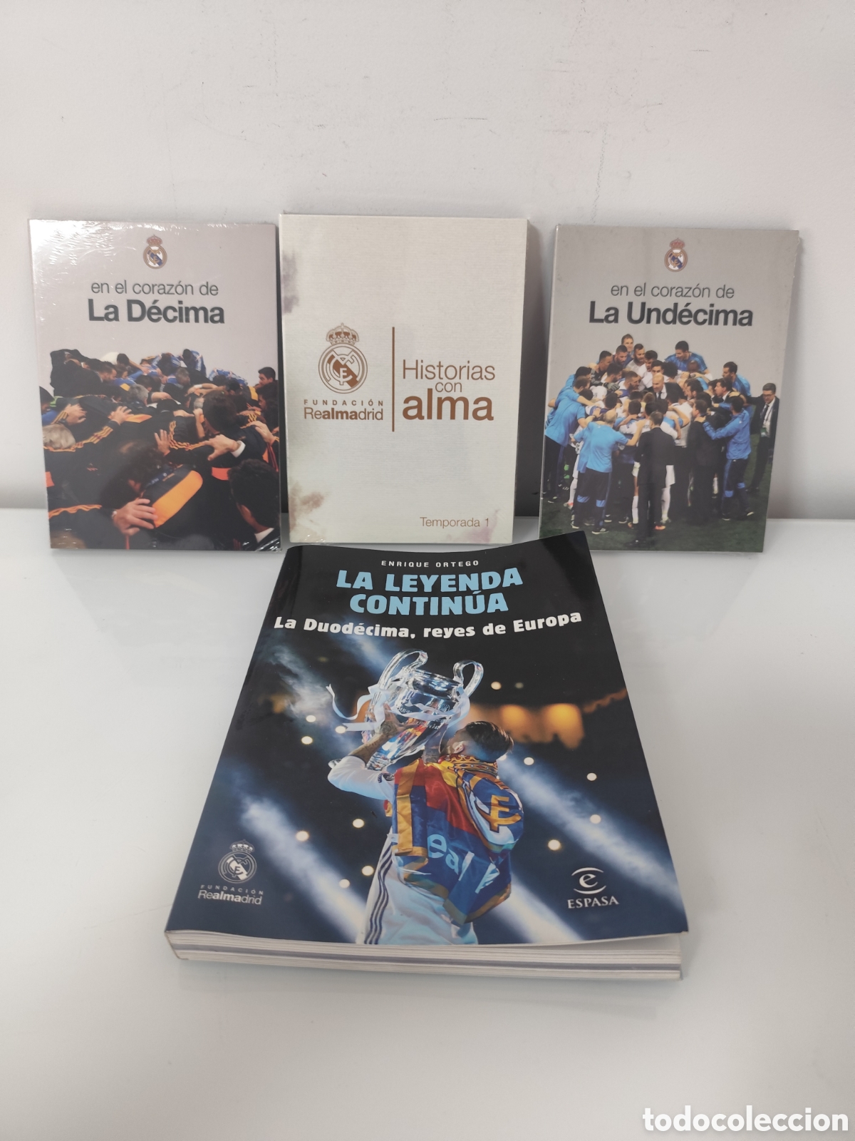 Coleccionismo deportivo: REAL MADRID LA HISTORIA CONTINUA - LA DUODECIMA REYES DE EUROPA - 3 DVD -DECIMA -UNDECIMA -HISTORIA