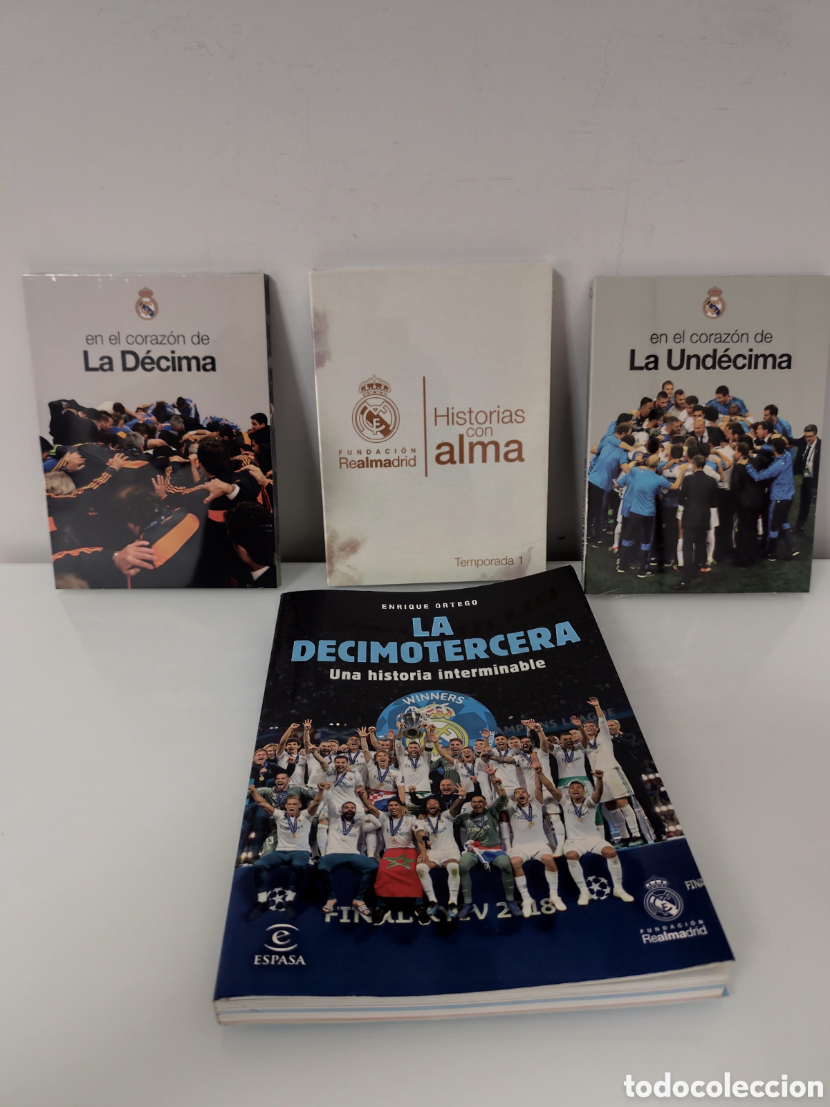 Coleccionismo deportivo: FUTBOL REAL MADRID- LA DECIMOTERCERA. UNA HISTORIA INTERMINABLE - 3 DVD -DECIMA -UNDECIMA -HISTORIA