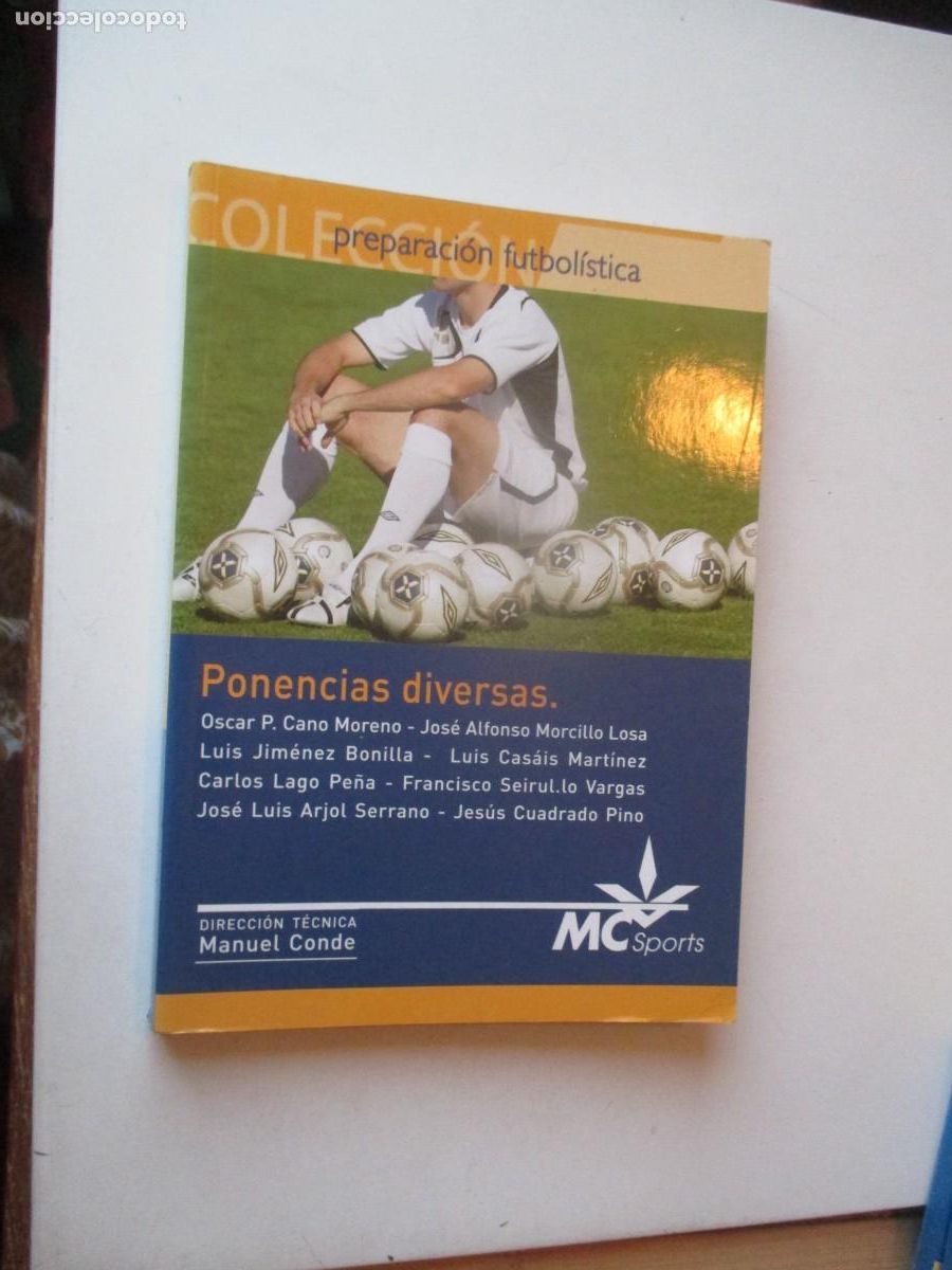 Coleccionismo deportivo: VV.AA Preparaci&oacute;n futbol&iacute;stica . Ponencias diversas W40303