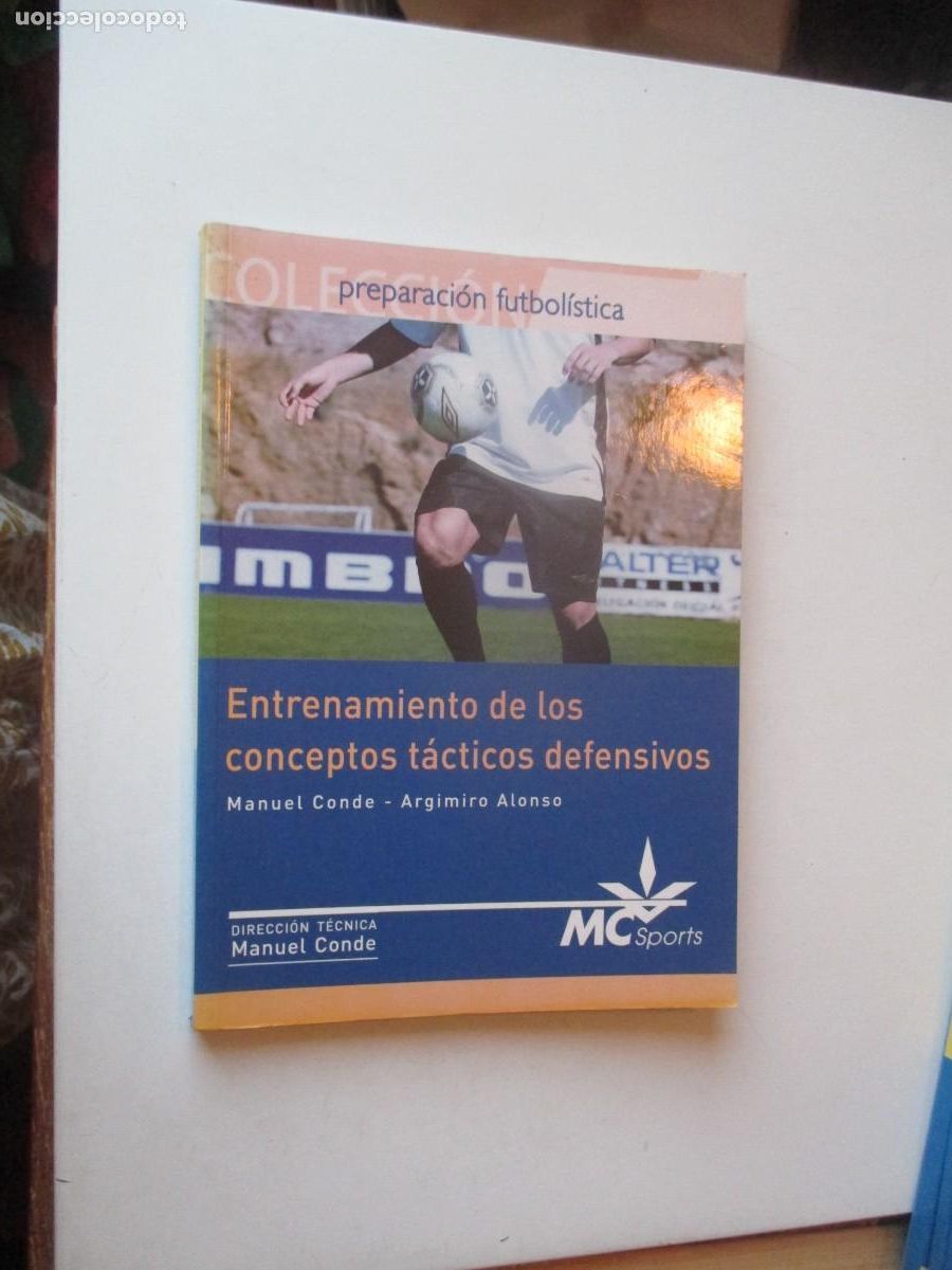 Coleccionismo deportivo: MANUEL CONDE, ARGIMIRO ALONSO Entrenamiento de los conceptos t&aacute;cticos defensivos W40306