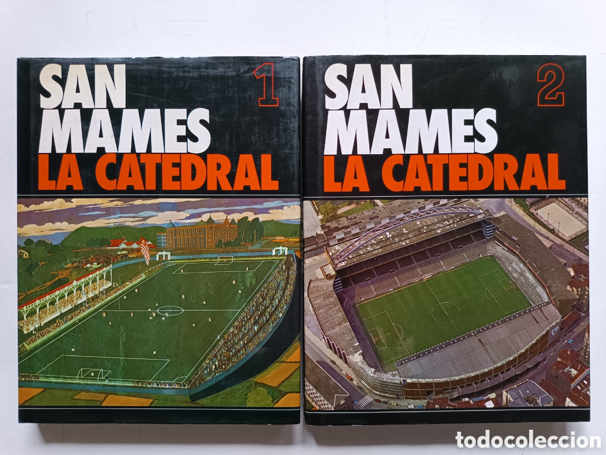 Coleccionismo deportivo: (Leer descripci&oacute;n) SAN MAMES, LA CATEDRAL - ATHLETIC CLUB DE BILBAO (Vol 1 + 2) 2 libros
