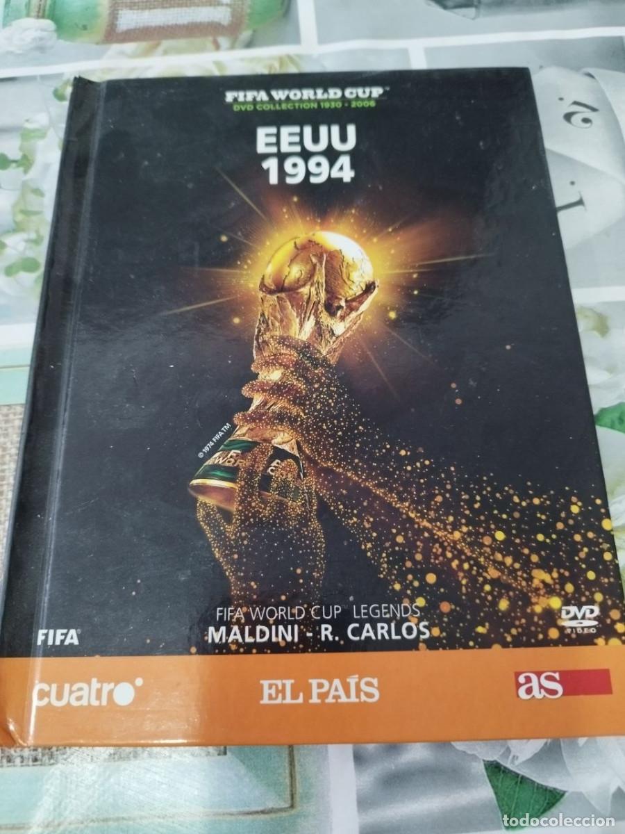 Coleccionismo deportivo: Dvd y librito EEUU 1994 Colecci&oacute;n Fifa World Cup Fifa Legends Maldini - R. Carlos