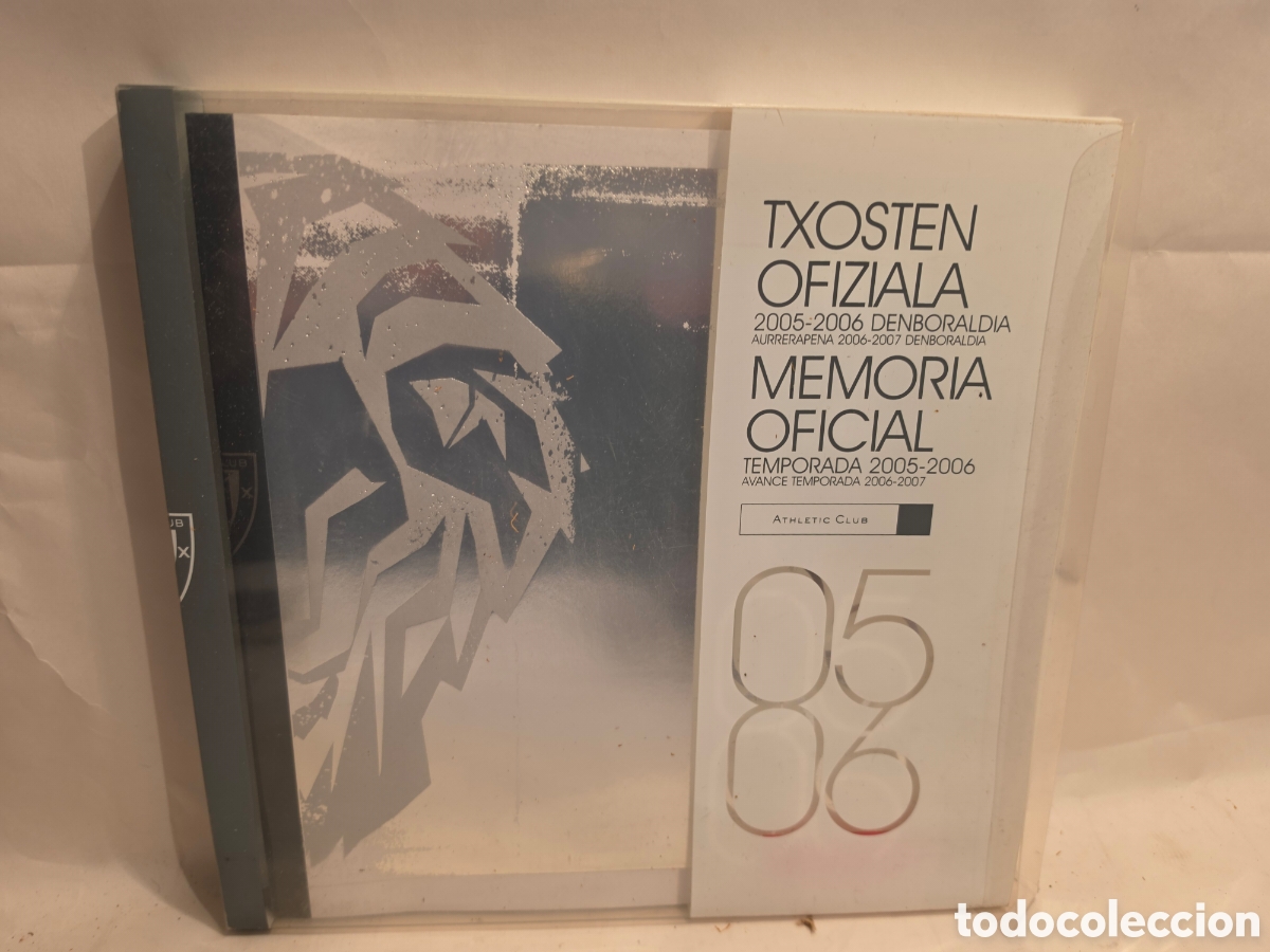 Coleccionismo deportivo: ATHLETIC CLUB. TXOSTEN OFICIALA 2005-2006. MEMORIA OFIALA