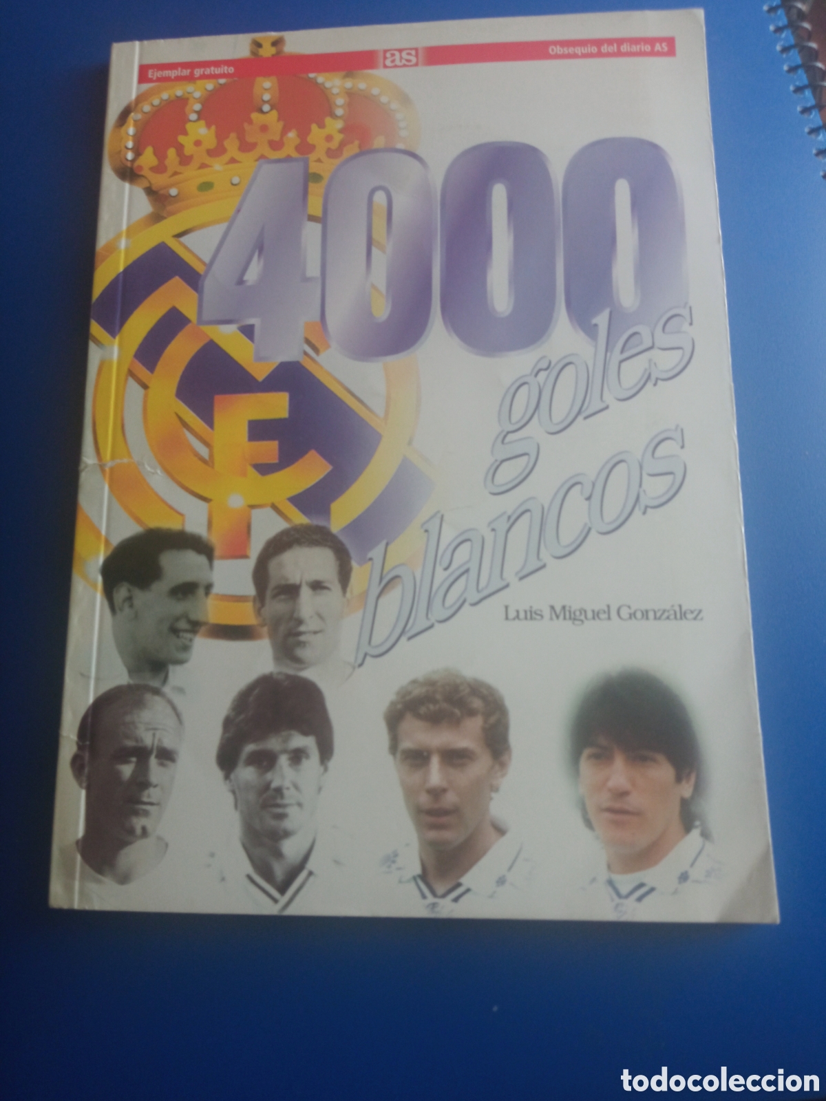 Coleccionismo deportivo: Libro, 4000 goles blancos de 1995, tiene 65 p&aacute;ginas