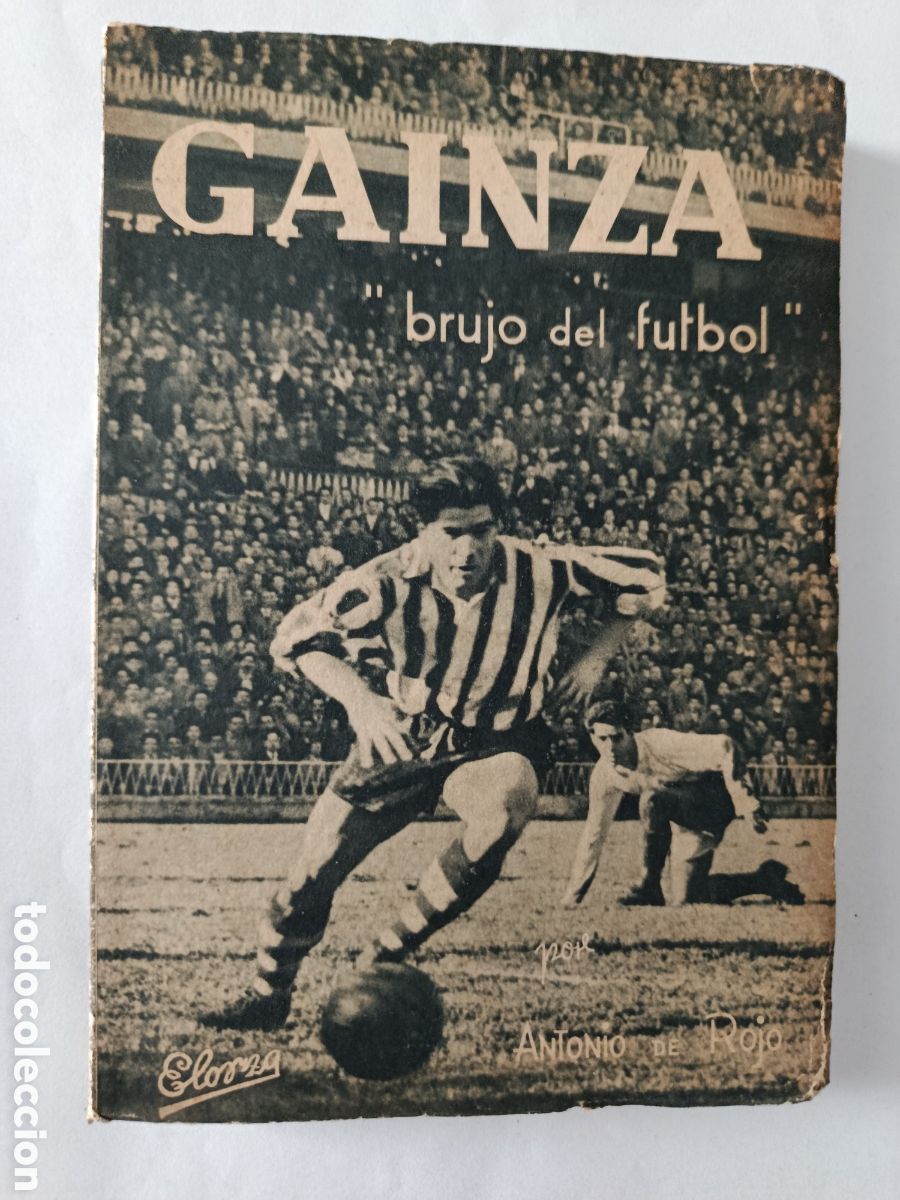 Coleccionismo deportivo: Gainza Brujo del f&uacute;tbol 1957 1&ordf; edici&oacute;n Dedicado por el autor