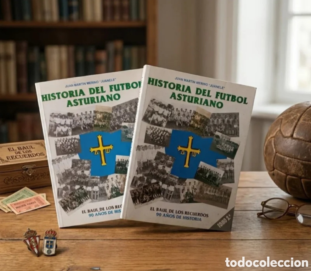 Coleccionismo deportivo: H&ordf; del F&uacute;tbol Asturiano Tomo 2