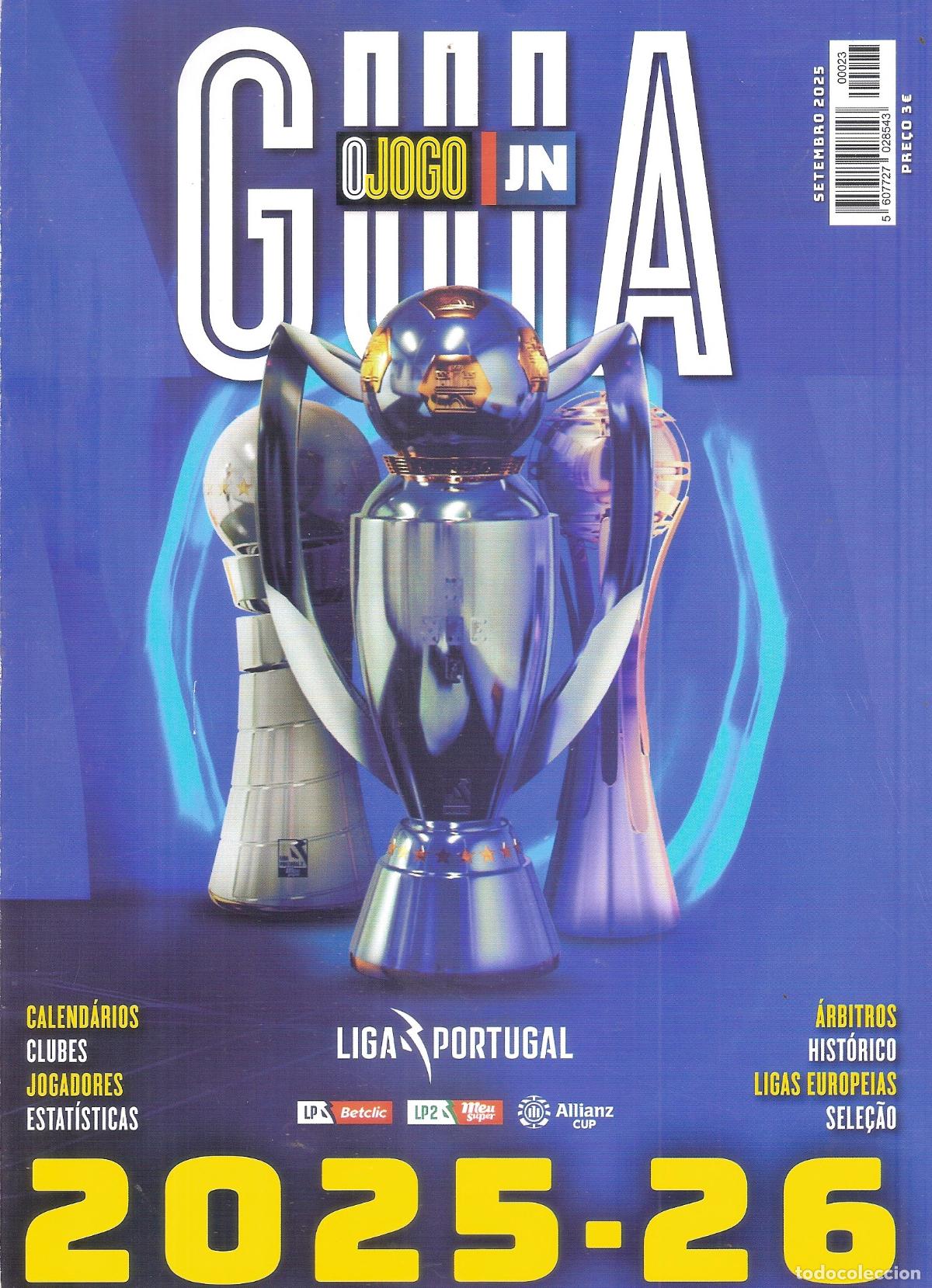 Coleccionismo deportivo: GU&Iacute;A O JOGO 2025/26 25/26 PORTUGAL