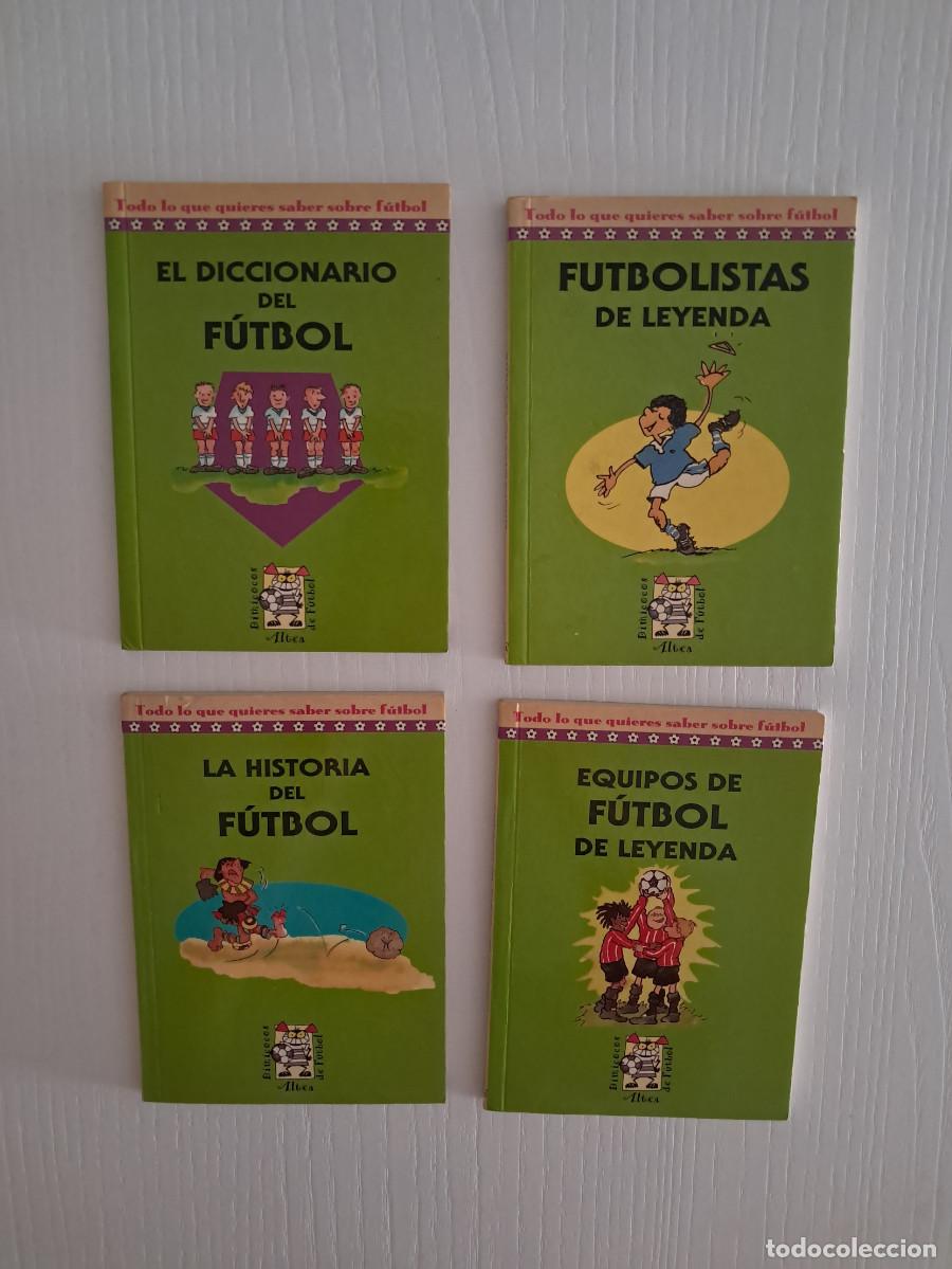 Coleccionismo deportivo: Lote 4 Libros Infantiles Todo lo que quieres saber sobre F&uacute;tbol - Altea