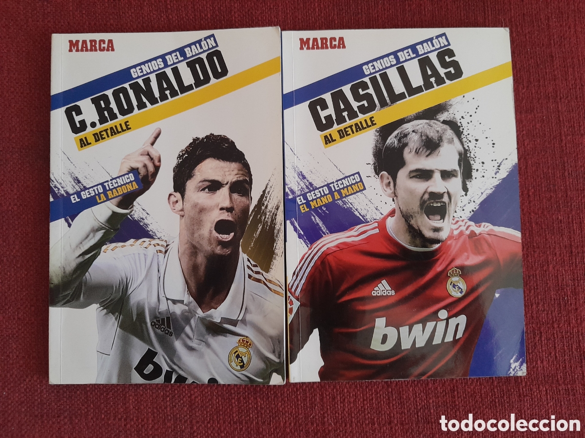 Coleccionismo deportivo: -Genios del Bal&oacute;n.Cristiano Ronaldo Iker Casillas.