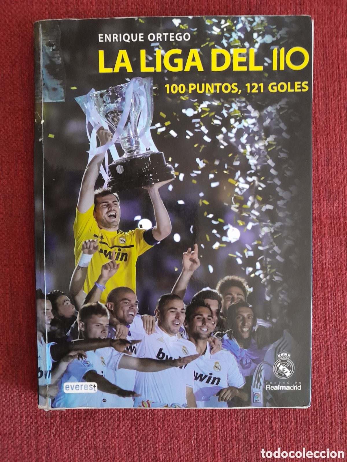 Coleccionismo deportivo: -La Liga Del 110.-Real Madrid-.