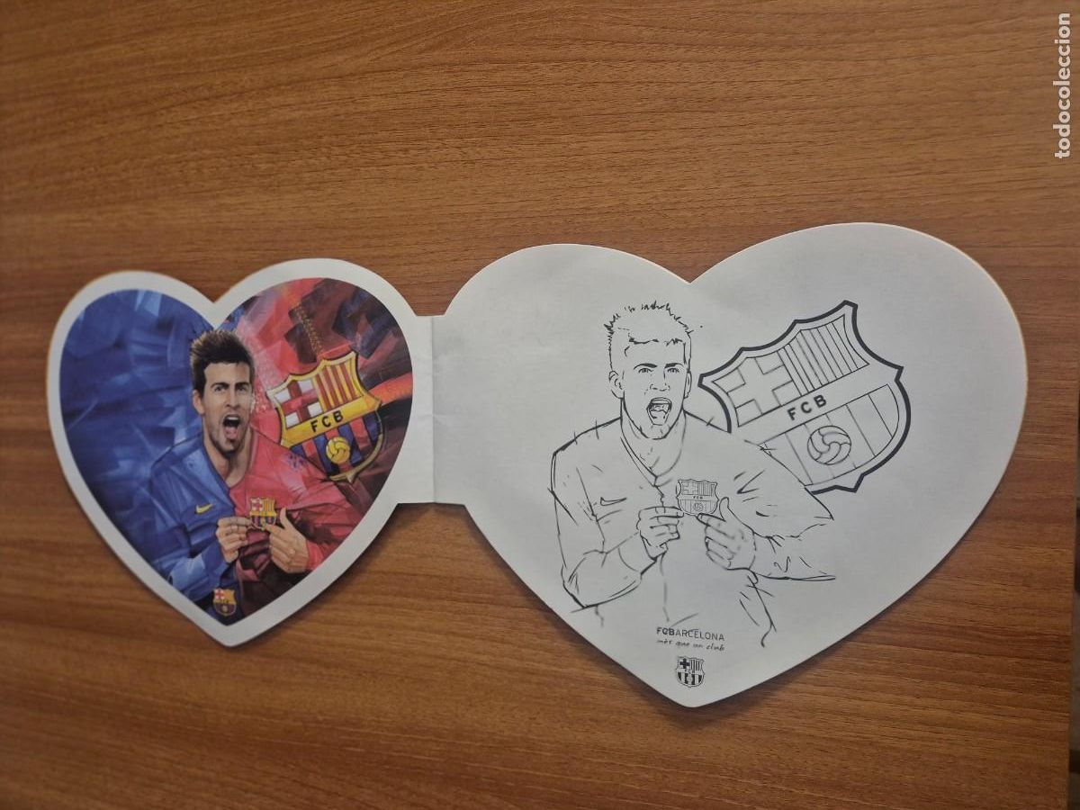 Coleccionismo deportivo: LIBRO COLOREA LOS JUGADORES DEL BAR&Ccedil;A. - Foto 4