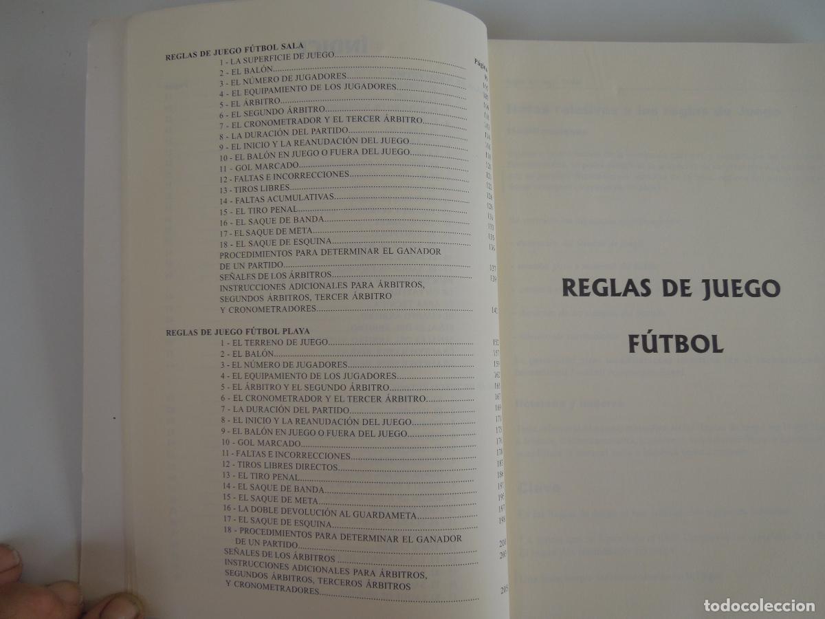 Coleccionismo deportivo: FUTBOL PLAYA - REGLA DE JUEGO - CEDIFA - Foto 3