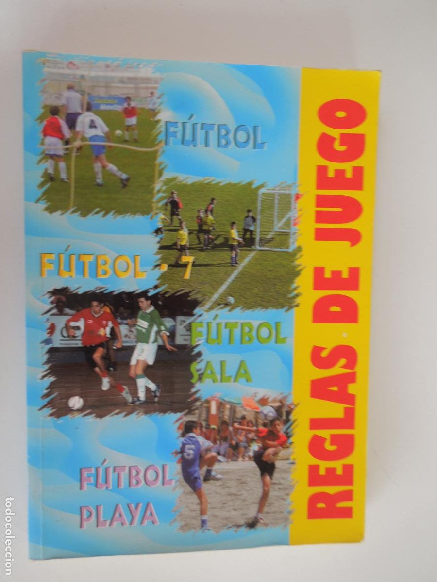 Coleccionismo deportivo: FUTBOL PLAYA - REGLA DE JUEGO - CEDIFA - Foto 1