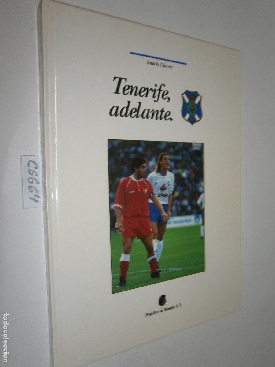 Coleccionismo deportivo: ANTIGUO LIBRO CLUB DEPORTIVO TENERIFE - TENERIFE, ADELANTE