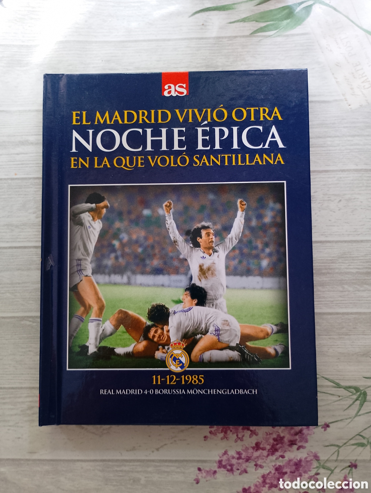 Coleccionismo deportivo: DVD + libro Real Madrid 4-0 Borussia M. Copa de la UEFA 1985. Copa de Europa