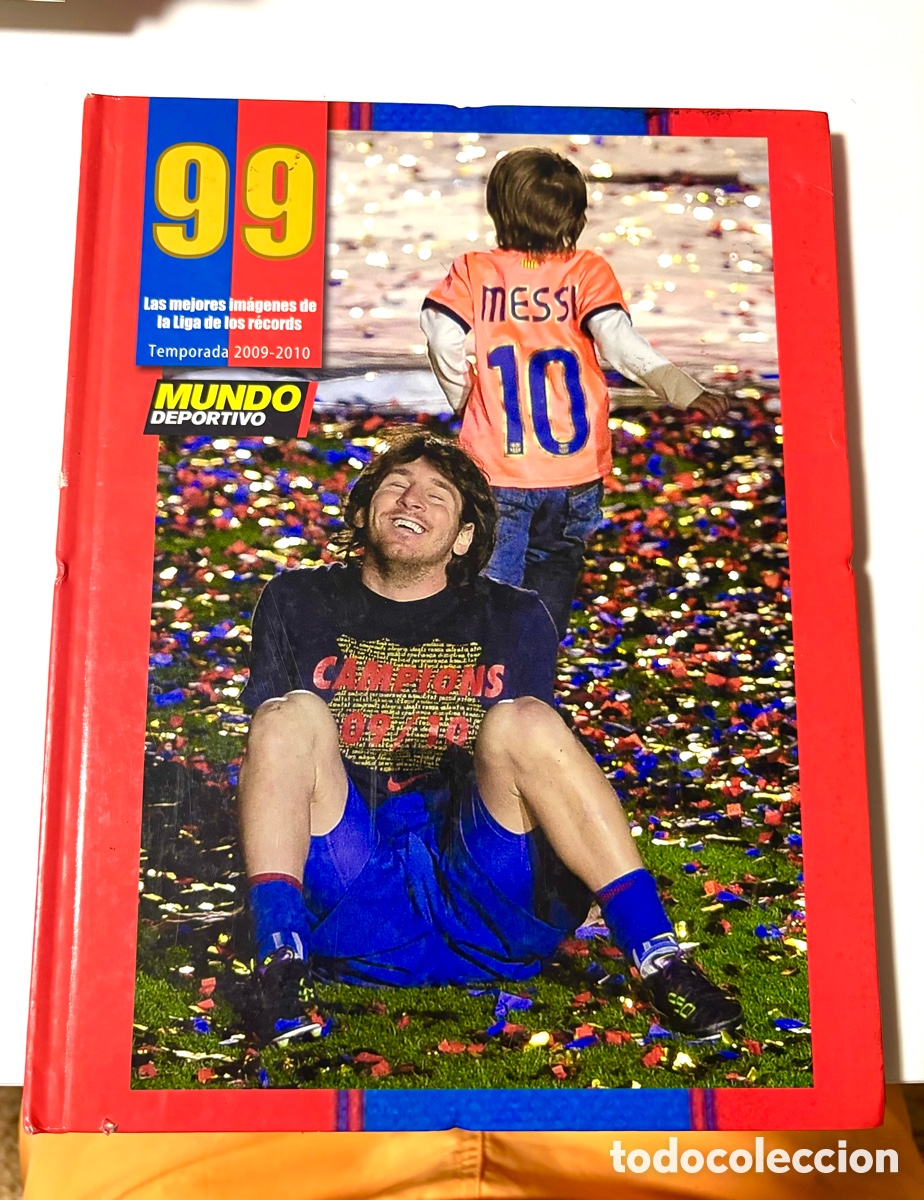 Coleccionismo deportivo: MESSI - ESTADO PERFECTO - 99 - Las mejores im&aacute;genes de la Liga de los r&eacute;cords (Temporada 2009-2010).