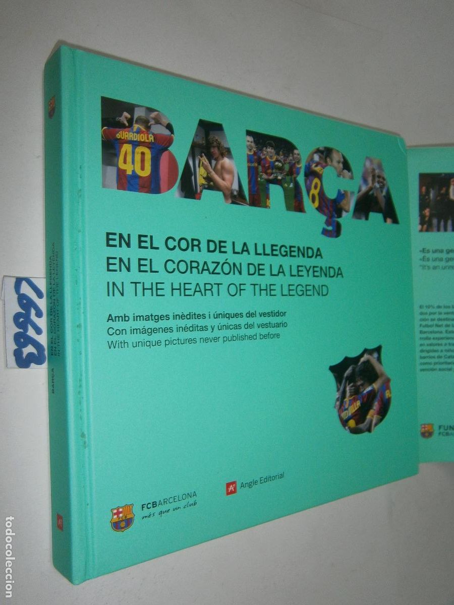 Coleccionismo deportivo: BARCA, EN EL CORAZON DE LA LEYENDA