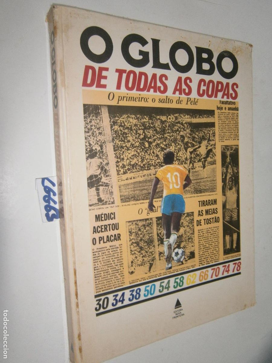 Coleccionismo deportivo: ANTIGUO LIBRO - O GLOBO DE TODAS LAS COPAS (1930/1978)