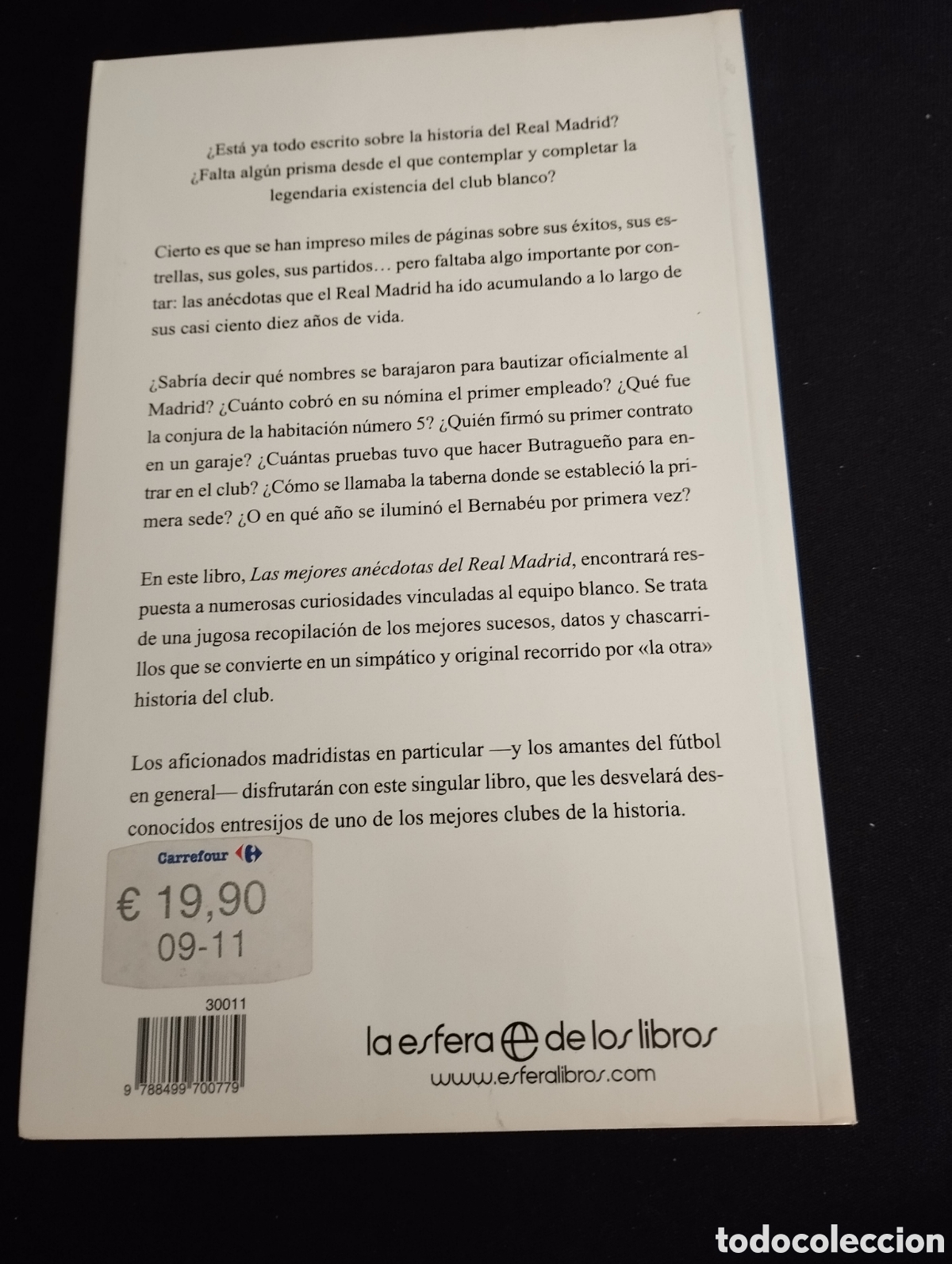 Coleccionismo deportivo: Anecdotas del real madrid - Foto 2