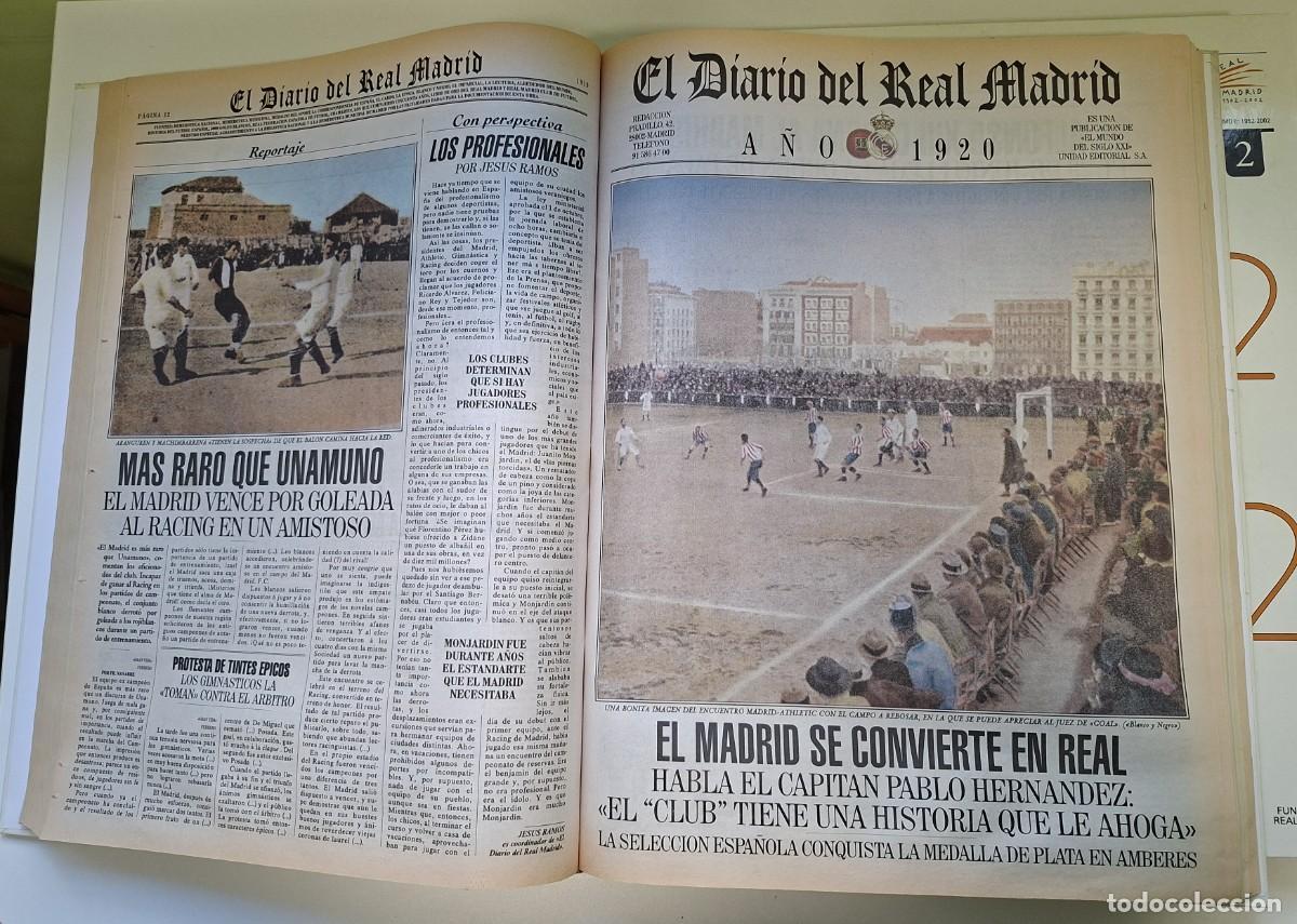Coleccionismo deportivo: El diario del Real Madrid, 1902-2002 - Foto 2