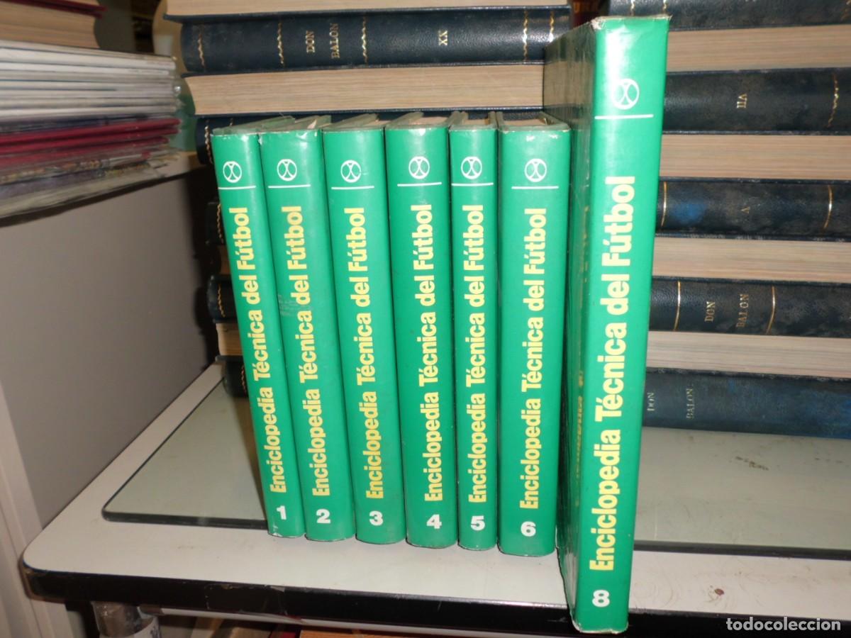 Coleccionismo deportivo: ENCICLOPEDIA TECNICA DEL FUTBOL 7 TOMOS