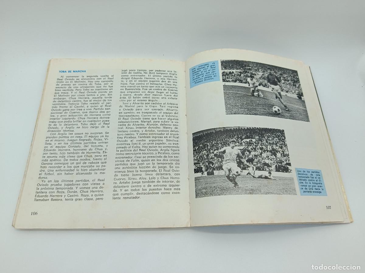 Coleccionismo deportivo: LIBRO REAL OVIEDO. RICARDO VAZQUEZ-PRADA. 1972. - Foto 5
