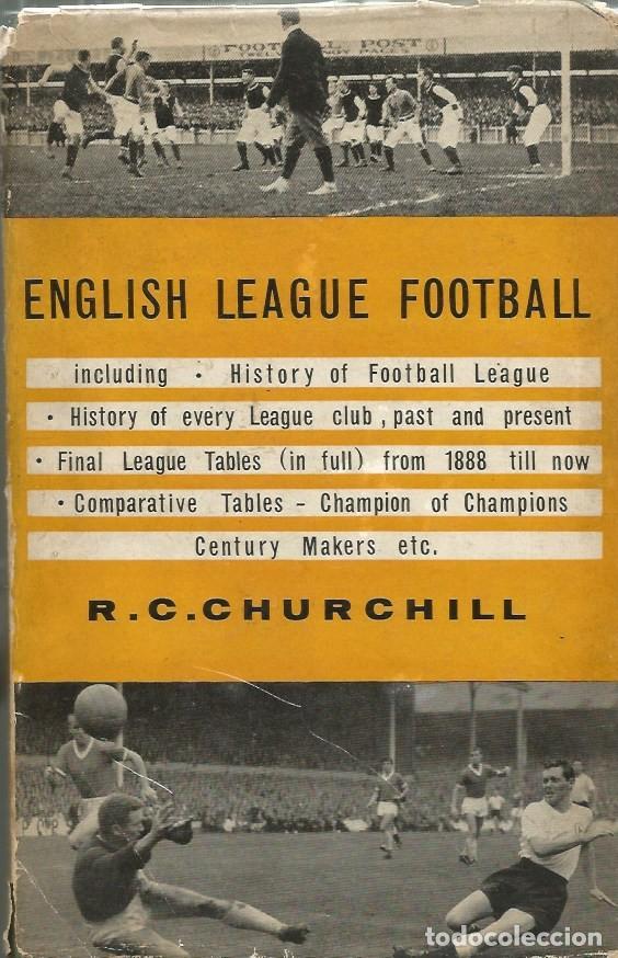 Coleccionismo deportivo: ENGLISH LEAGUE FOOTBALL - R.C.CHURCHILL