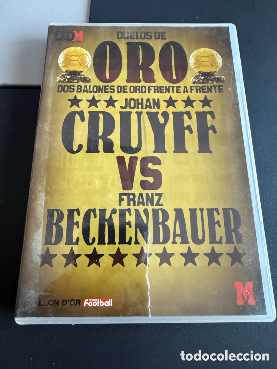 Coleccionismo deportivo: DVD. DULEOS DE ORO. JOHAN CRUYFF vs FRANZ BECKENBAHUER