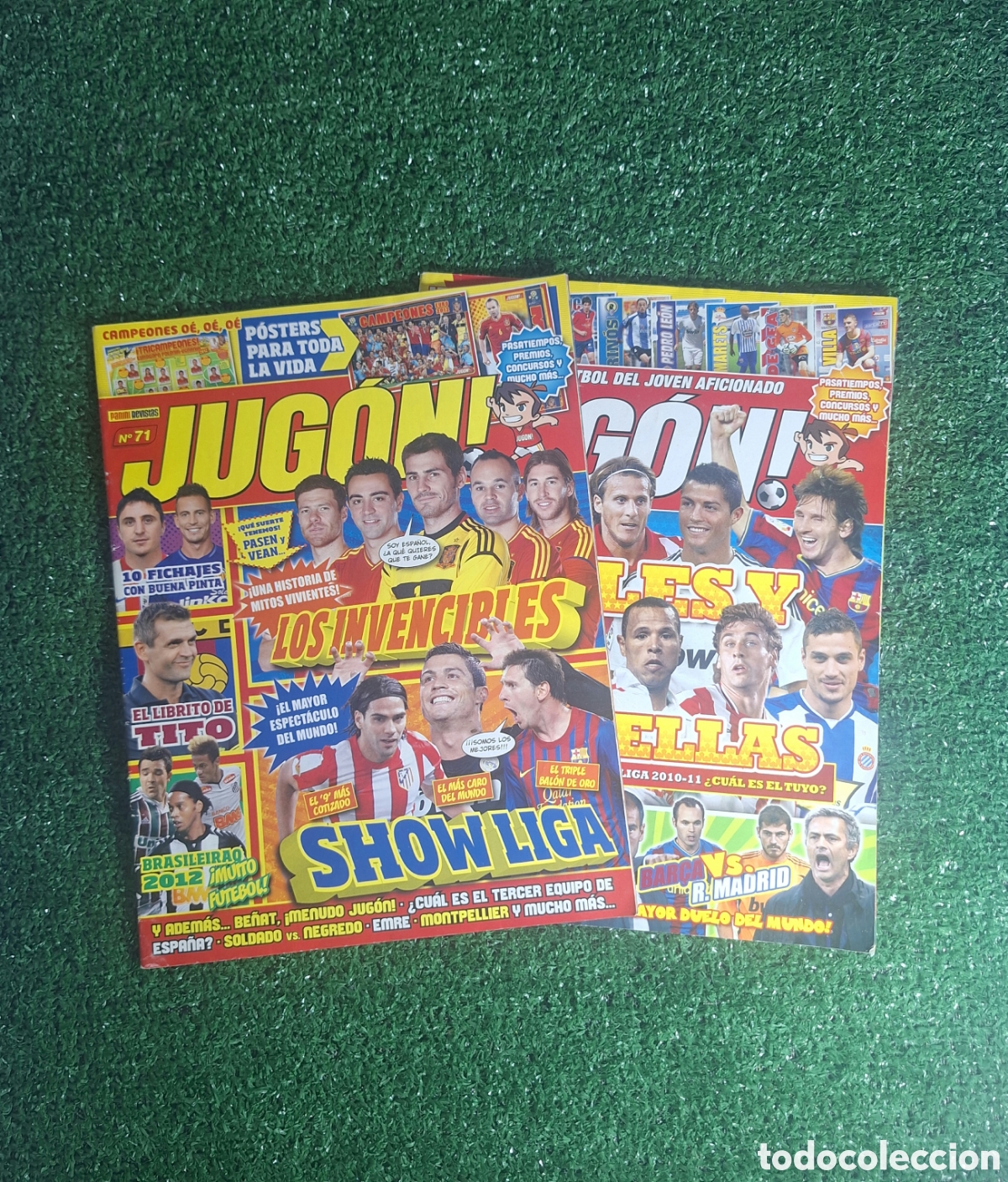 Coleccionismo deportivo: LOTE 2 REVISTAS JUG&Oacute;N 2010-2011