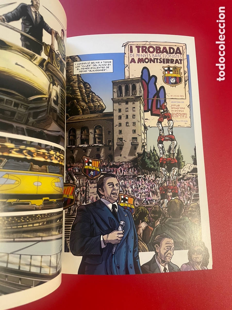 Coleccionismo deportivo: For&ccedil;a Bar&ccedil;a! C&oacute;mic oficial del Bar&ccedil;a. 1899 hasta 2008-2009. - Foto 7