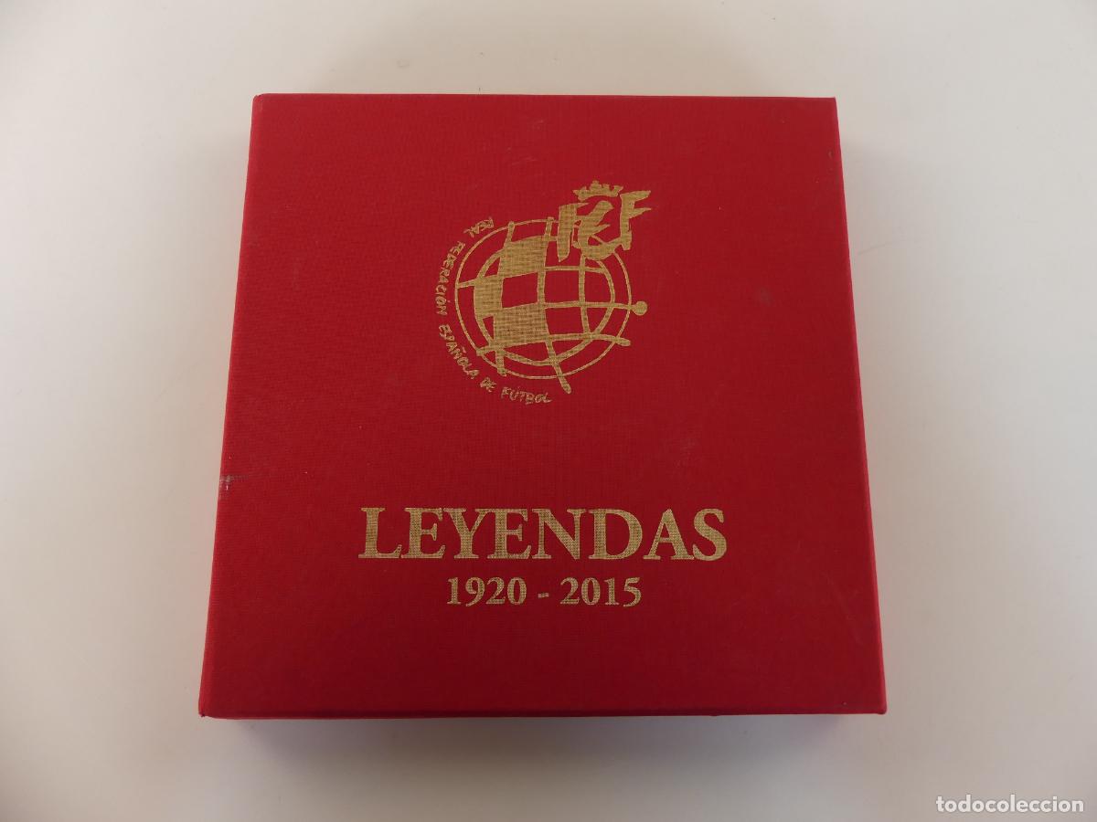 Coleccionismo deportivo: LEYENDAS 1920 - 2015-REAL FEDERACION ESPA&Ntilde;OLA DE FUTBOL